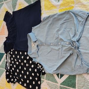 Girls Short Sleeve & Sleeveless Tops Lot